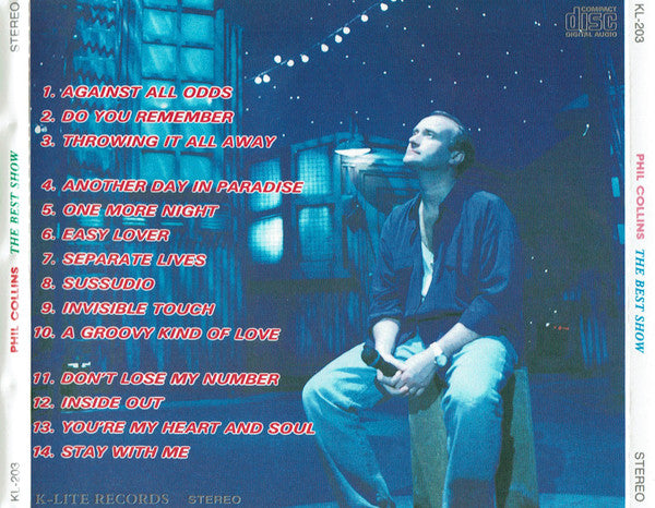 Unknown Artist : Phil Collins & Genesis The Best Show  (CD, Comp)