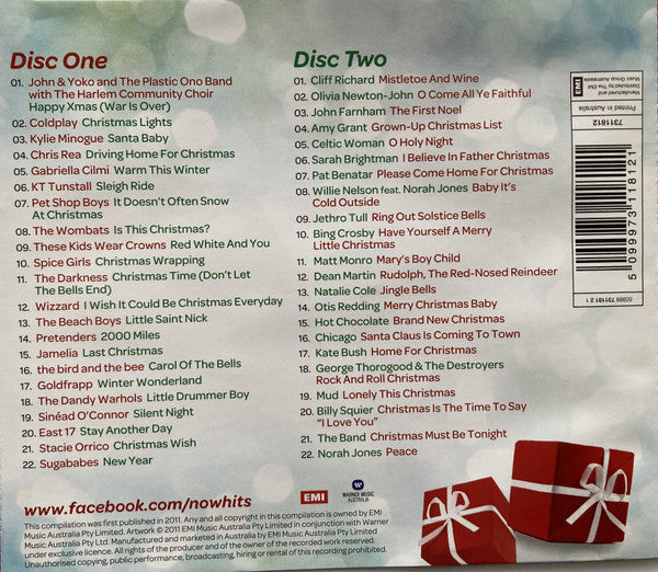 Various : Now Xmas - Over 40 Classic Christmas Hits (2xCD, Comp)