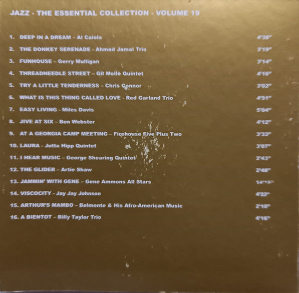 Various : Jazz-The Essential Collection-Volume 19 (CD, Comp)