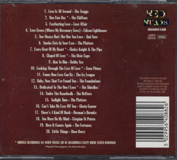 Various : Love Songs: Love Is All Around (CD, Comp)