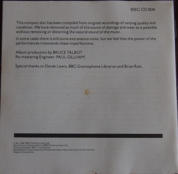Various : The Singing Detective (Music From The BBC TV Serial) (CD, Comp)