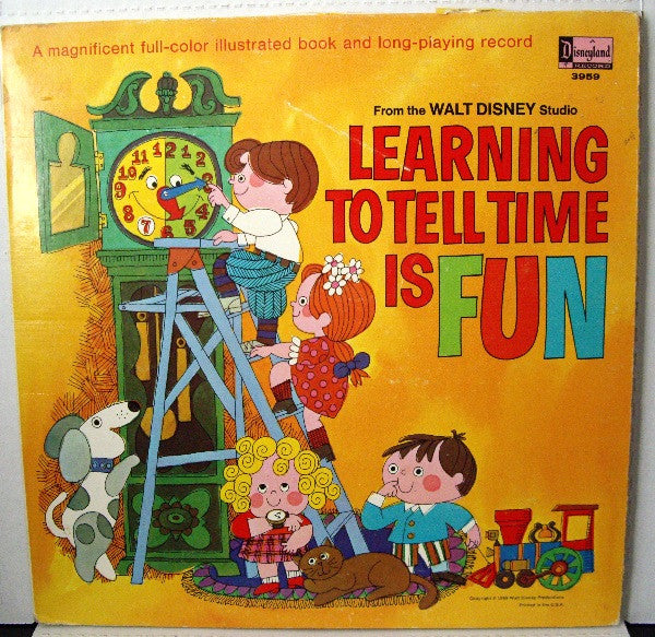 Laura Olsher & Tutti Camarata : Learning To Tell Time Is Fun (LP, Album, Gat)
