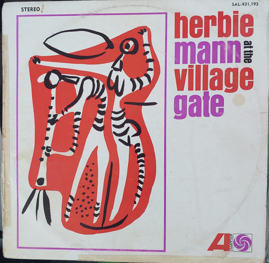 Herbie Mann : Herbie Mann At The Village Gate (LP, Album, RE)