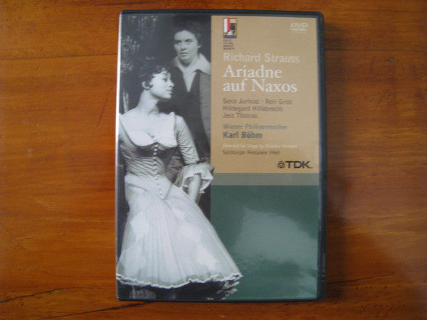 Richard Strauss, Sena Jurinac, Reri Grist, Karl Böhm : Ariadne Auf Naxos (DVD-V)