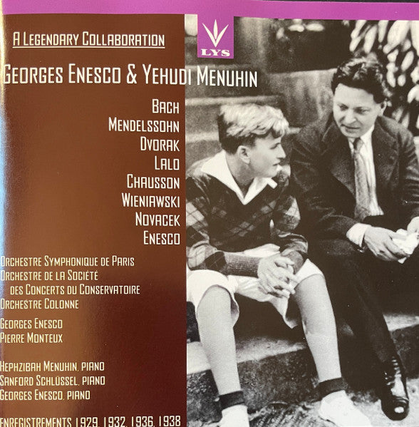 Georges Enesco* & Yehudi Menuhin : A Legendary Collaboration (4xCD, Comp + Box, Comp)