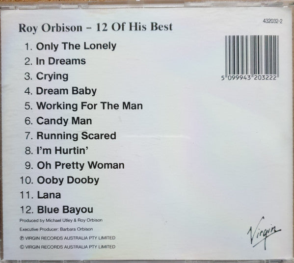 Roy Orbison : 12 Of His Best (CD, Comp)