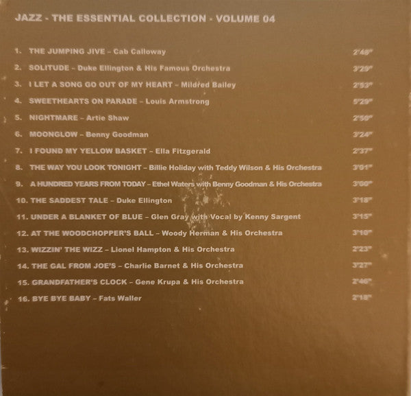 Various : Jazz-The Essential Collection-Volume 04 (CD, Comp)