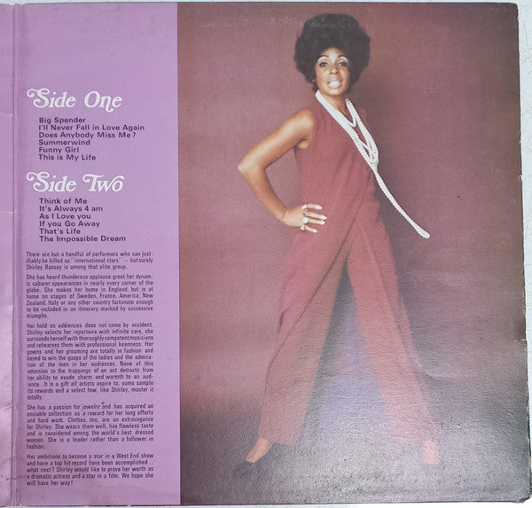 Shirley Bassey : Impossible Dreams (LP, Comp, Gat)