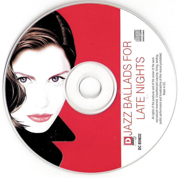 Various : Jazz Ballads For Late Nights (CD, Comp)