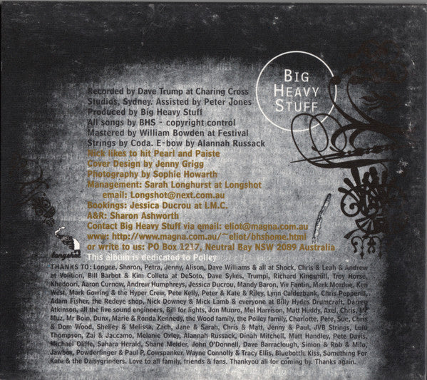Big Heavy Stuff : Maximum Sincere (CD, Album, Dig)