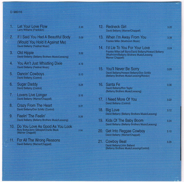 Bellamy Brothers : Best Of The Best (CD, Comp)