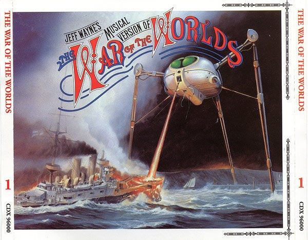 Jeff Wayne : The War Of The Worlds (2xCD, Album, RM)