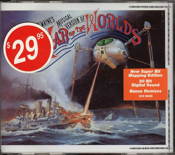 Jeff Wayne : The War Of The Worlds (2xCD, Album, RM)