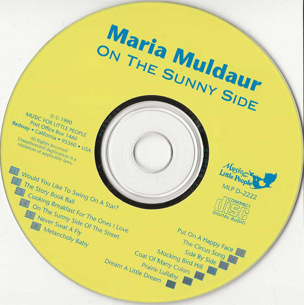 Maria Muldaur And Friends* : On The Sunny Side (CD, Album)