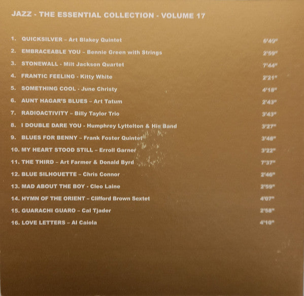 Various : Jazz-The Essential Collection-Volume 17 (CD, Comp)