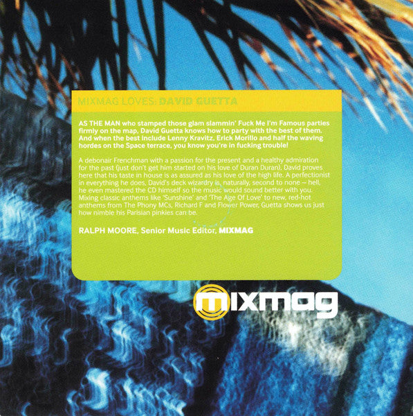 David Guetta : Ibiza Terrace Anthems (CD, Mixed)