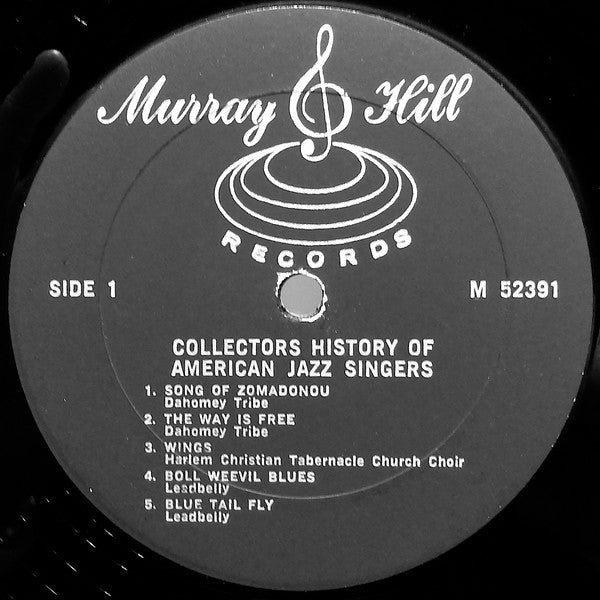 Various : Collectors' History Of American Jazz Singers (5xLP, Comp)