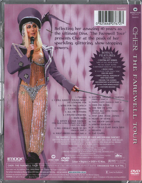 Cher : The Farewell Tour (DVD-V)