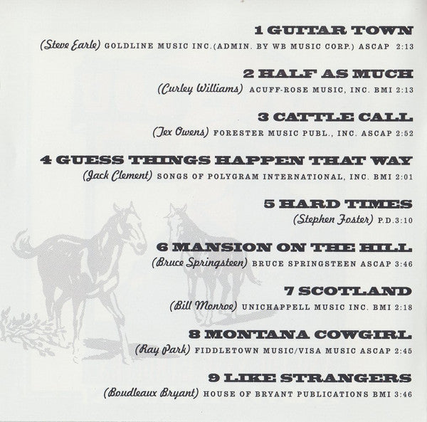 Emmylou Harris And The Nash Ramblers : At The Ryman (CD, Album, RE)