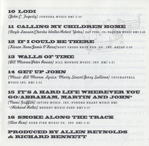 Emmylou Harris And The Nash Ramblers : At The Ryman (CD, Album, RE)