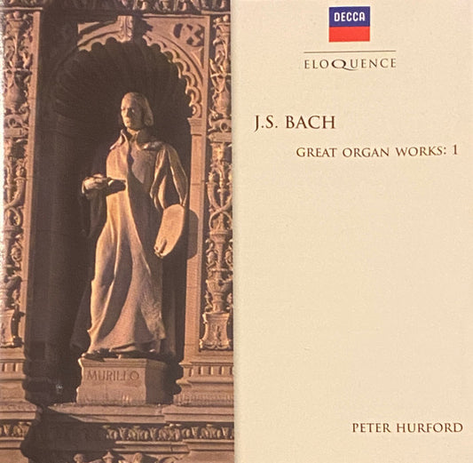 Bach* - Peter Hurford : Great Organ Works: 1 (CD, Album)
