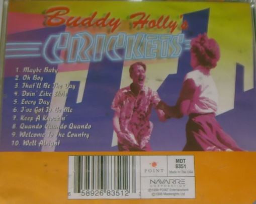 The Crickets (2) : That'll Be The Day (CD, Album, RE)