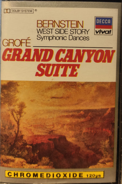 Grofé* - New York Philharmonic, Leonard Bernstein, Leonard Bernstein : Grand Canyon Suite/ Candide, Fancy Free, West Side Story (Cass, Dol)