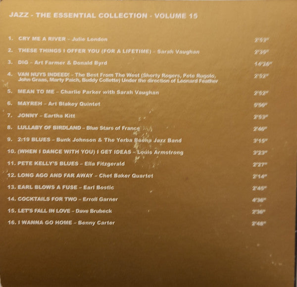 Various : Jazz-The Essential Collection-Volume 15 (CD, Comp)
