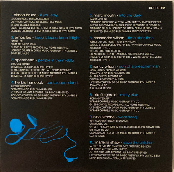 Various : Borders Best (CD, Comp, Promo)
