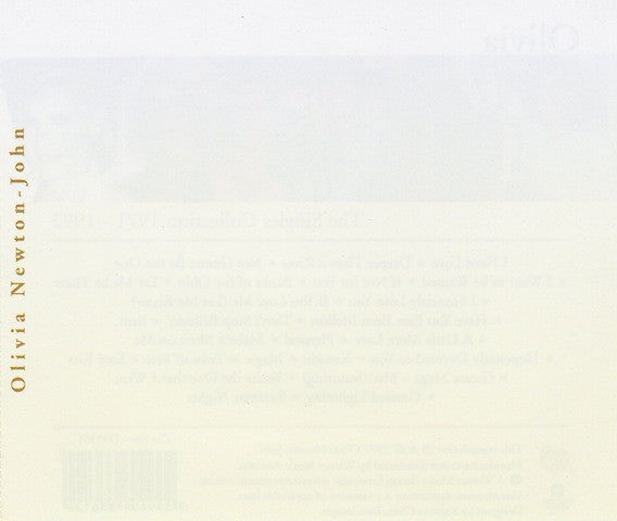 Olivia Newton-John : Olivia - The Singles Collection 1971-1992 (CD, Comp, RE)