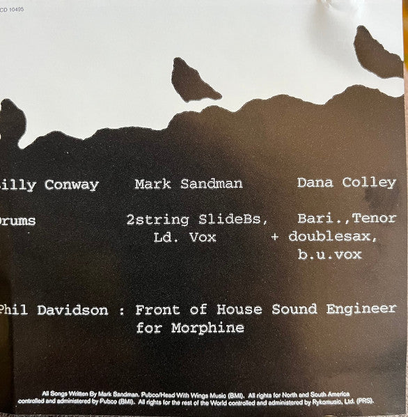 Morphine (2) : Bootleg Detroit (CD, Album, Enh)