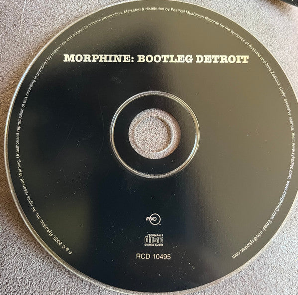 Morphine (2) : Bootleg Detroit (CD, Album, Enh)