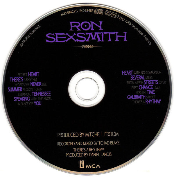 Ron Sexsmith : Ron Sexsmith (CD, Album, RE)