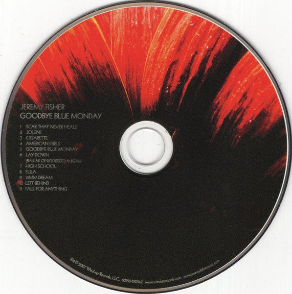 Jeremy Fisher : Goodbye Blue Monday (CD, Album)