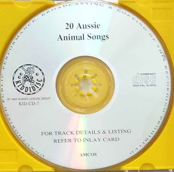 The Wayfarers (12) : 20 Aussie Animal Songs (CD, Album, RE)