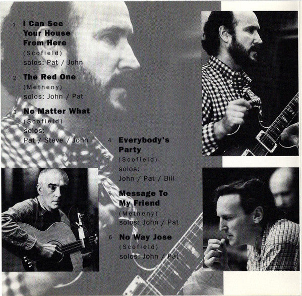 John Scofield & Pat Metheny : I Can See Your House From Here (CD, Album, Club, BMG)