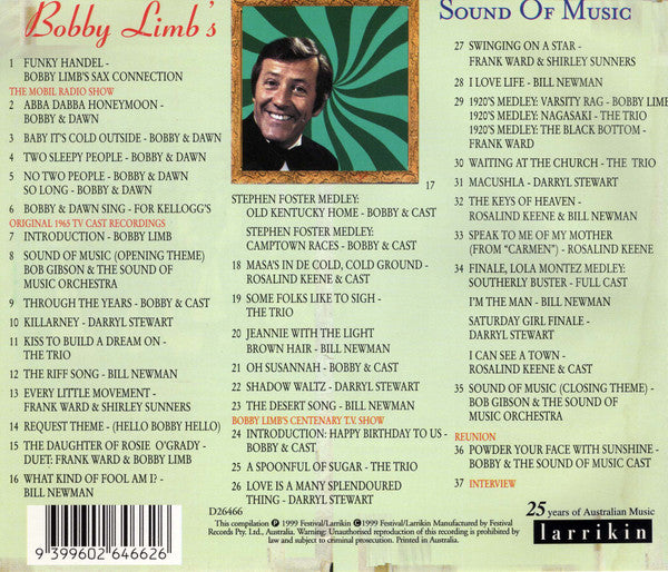 Various : Bobby Limb's Sound Of Music (CD)