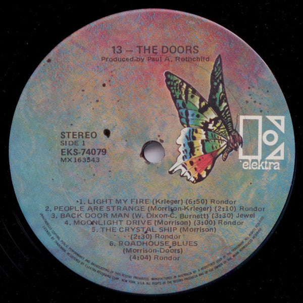 The Doors : 13 (LP, Comp, RP)
