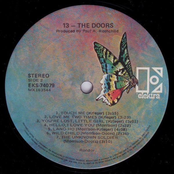 The Doors : 13 (LP, Comp, RP)