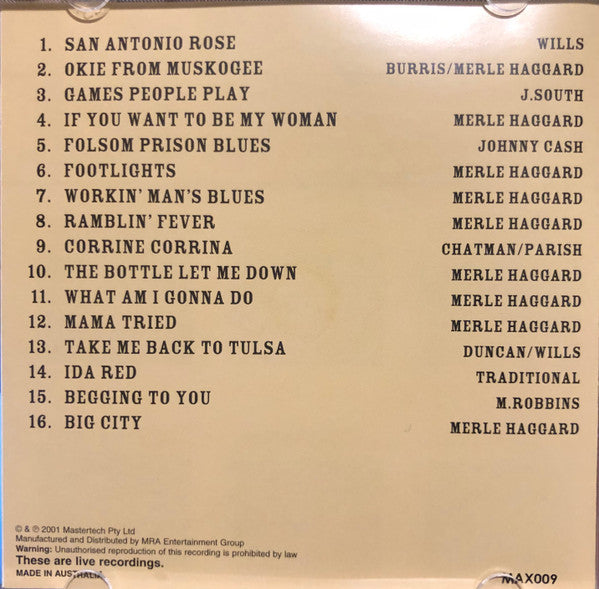 Merle Haggard : The Country Collection (CD, Comp)