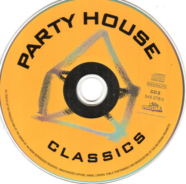 Various : Party House Classics (2xCD, Comp, P/Mixed)