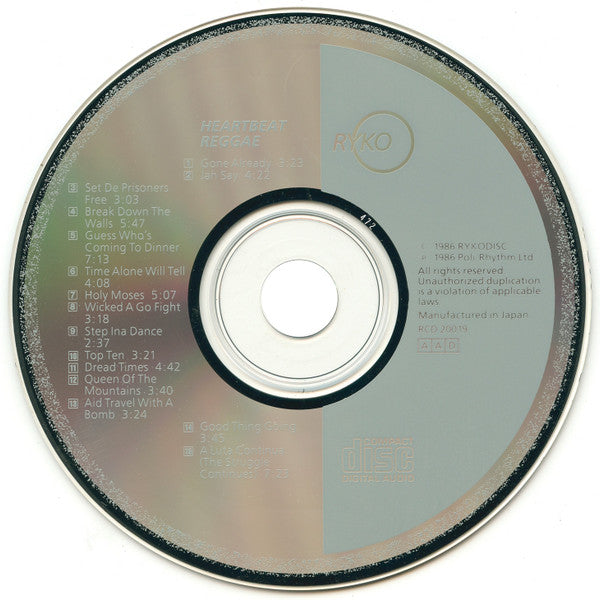 Various : Heartbeat Reggae (CD, Comp)