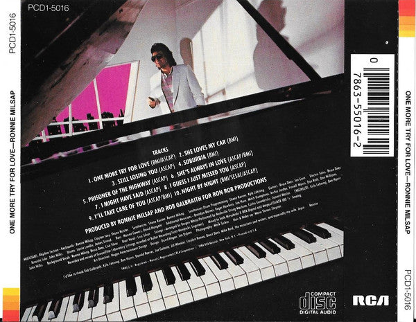 Ronnie Milsap : One More Try For Love (CD, Album)