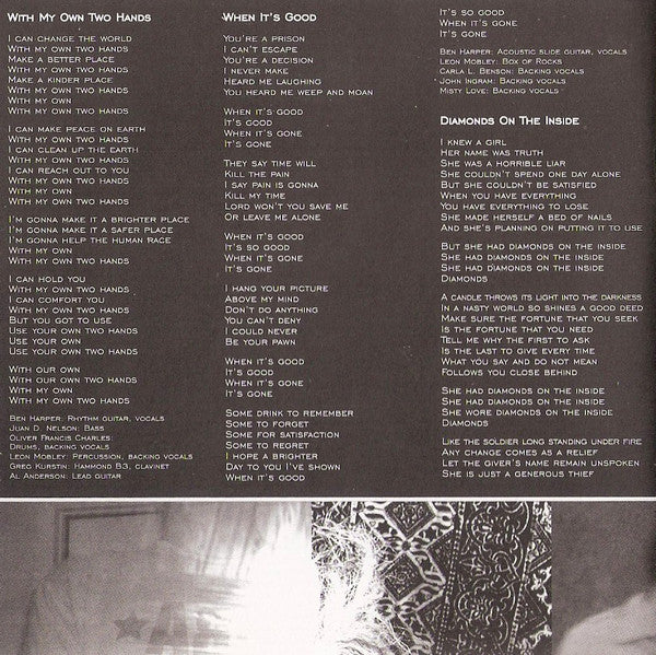 Ben Harper : Diamonds On The Inside (CD, Album, Copy Prot., EMI)