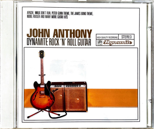 John Anthony (7) : Dynamite Rock 'N' Roll Guitar (CD, Album)