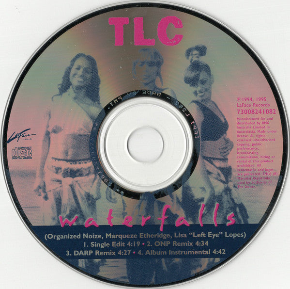 TLC : Waterfalls (CD, Single, Mad)