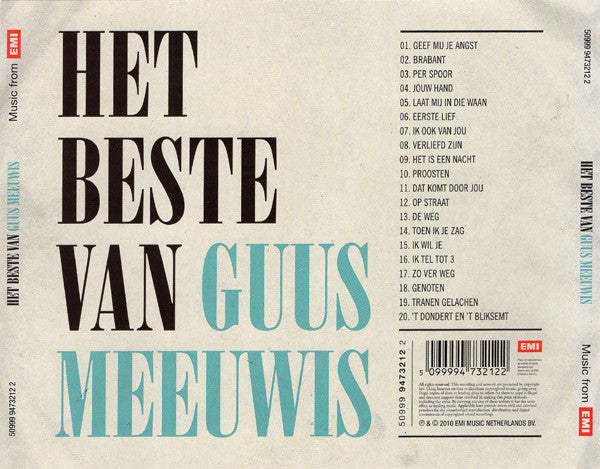 Guus Meeuwis : Het Beste Van Guus Meeuwis (CD, Comp)