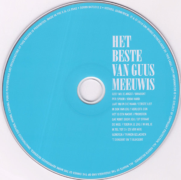 Guus Meeuwis : Het Beste Van Guus Meeuwis (CD, Comp)