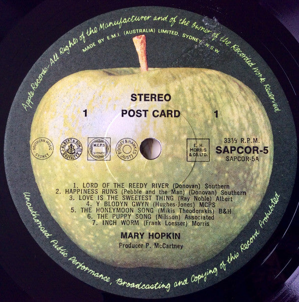 Mary Hopkin : Post Card (LP, Album)