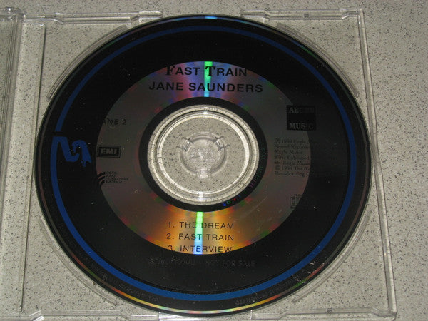 Jane Saunders : The Dream (CD, Single, Promo, Car)